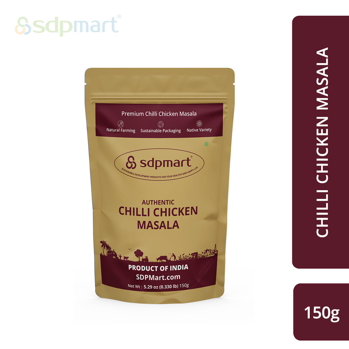 SDPMart Chilli Chicken Masala Powder 150 Gms - SDPMart