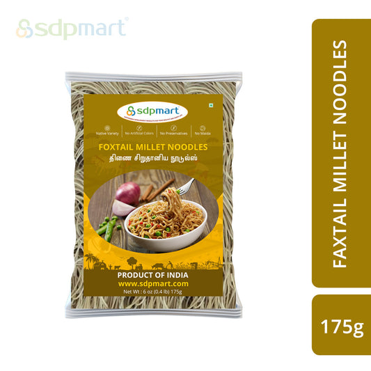 SDPMart FoxTail Millet Noodles 175g - SDPMart