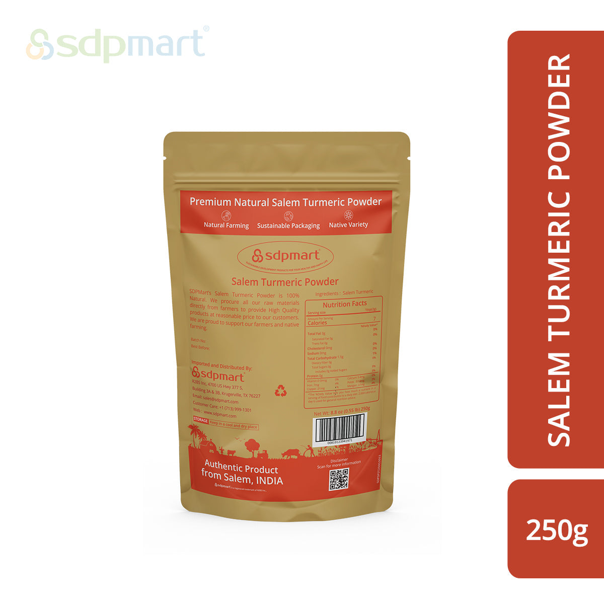 SDPMart Premium Salem Turmeric Powder