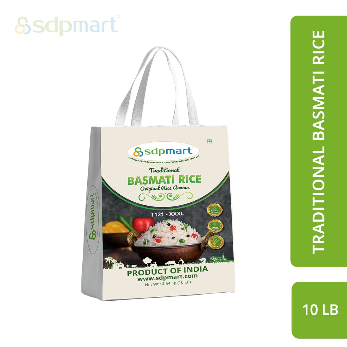 SDPMart Basmati rice - 10 LBS