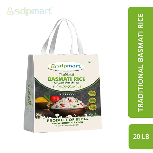 SDPMart Basmati rice - 20 LBS