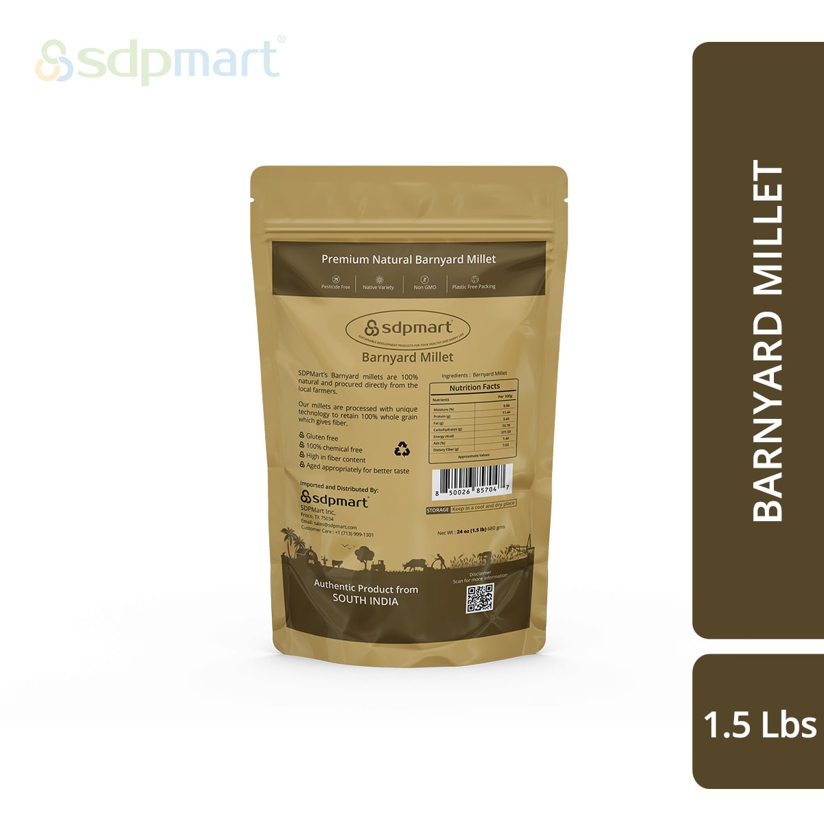 Barnyaed Millet - 1.5 LB