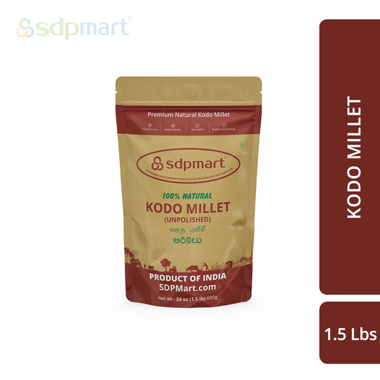 Kodo Millet - 1.5 Lbs