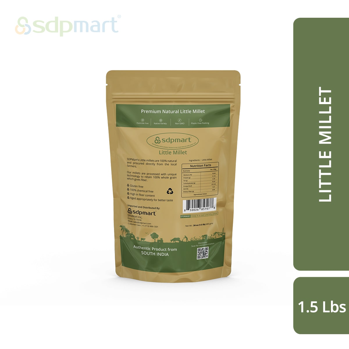 Little Millet - 1.5 Lbs